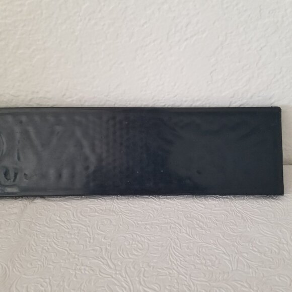 Avion Tequila Black White Rubber Spill Rail Bar Mat 21.25"x3.5" - Picture 6 of 8